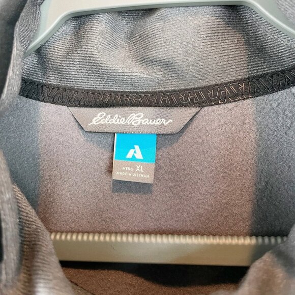 Eddie Bauer Outpace Storm HZ Mock 1/2-Zip Dark Smoke First Ascent XL - Picture 3 of 9